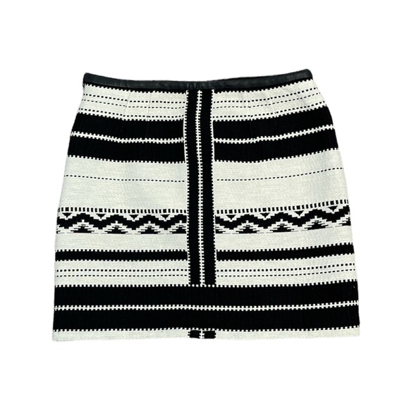 ⭐️LAST CALL⭐️Madewell | Gamine tribal geometric print skirt Sz 0 - Picture 2 of 8